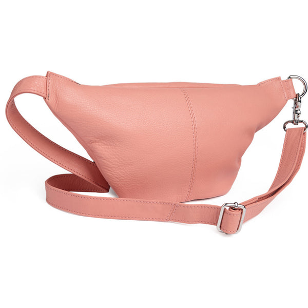 DEPECHE High-quality leather bumbag Bumbag 290 Soft Peach