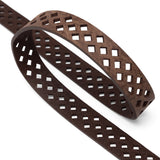 DEPECHE High quality leather belt Belts 015 Brown