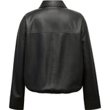 Depeche leather wear Isla Bomber Jacket Jacket 099 Black