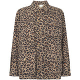 Depeche Clothing Jane jacket decorated with a beautiful patch Jackets 261 Leopard Printed