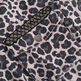 Depeche Clothing Jane jacket decorated with a beautiful patch Jackets 281 Grey leo print
