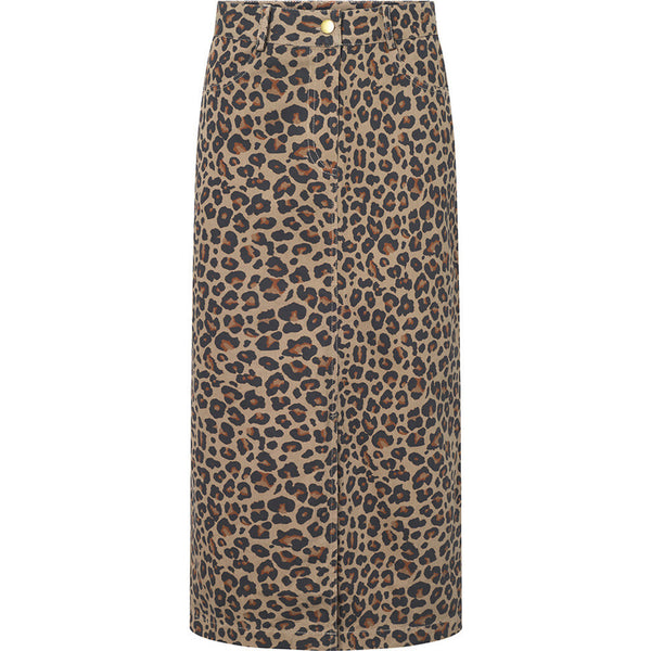 Depeche Clothing Jane pencil skirt Skirts 261 Leopard Printed