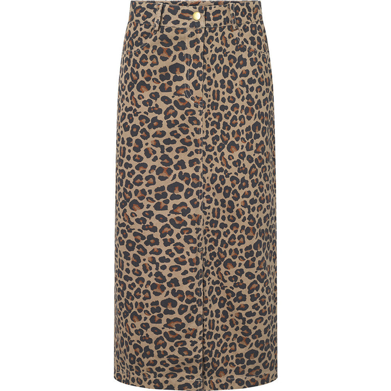 Depeche Clothing Jane pencil skirt Skirts 261 Leopard Printed