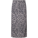 Depeche Clothing Jane pencil skirt Skirts 281 Grey leo print