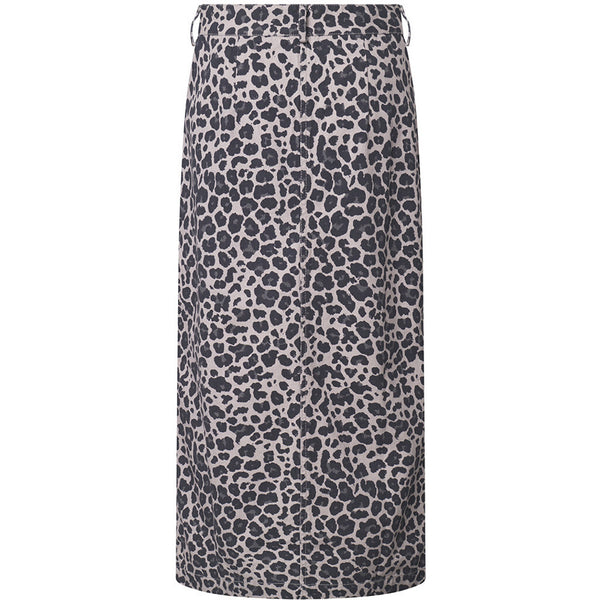 Depeche Clothing Jane pencil skirt Skirts 281 Grey leo print