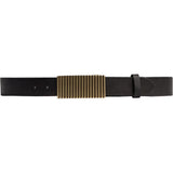 DEPECHE Jeans Belt Belt 154 Black/Brass