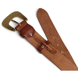 DEPECHE Jeans Belt Belt 014 Cognac