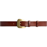 DEPECHE Jeans Belt Belt 014 Cognac