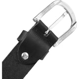 DEPECHE Jeans Belt Belts 187 Black/Silver