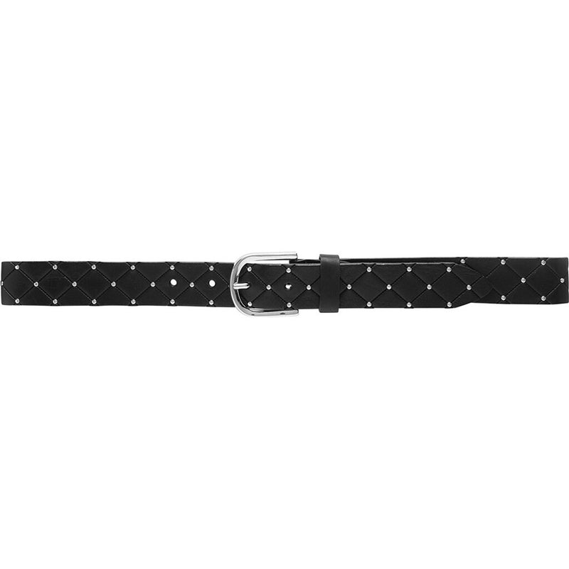 DEPECHE Jeans Belt Belts 187 Black/Silver