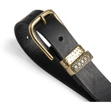 DEPECHE Jeans Belt Belts 099 Black (Nero)