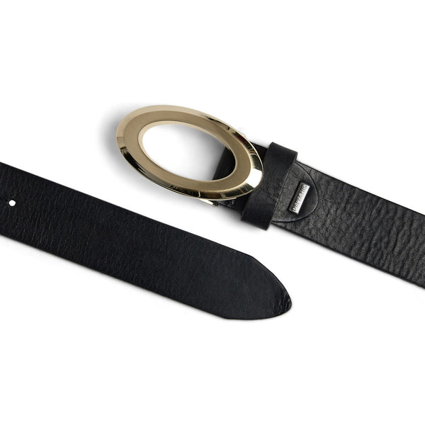 DEPECHE Jeans Belt Belts 190 Black / Gold