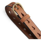 DEPECHE Jeans Belt Belts 014 Cognac