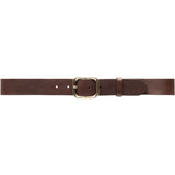 DEPECHE Jeans belt in nice leather quality Belts 161 Dark brown