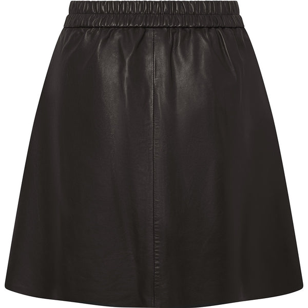 Depeche leather wear Julia overknee leather skirt Skirts 008 Chocolate