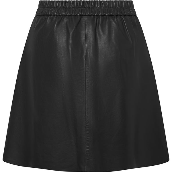 Depeche leather wear Julia overknee leather skirt Skirts 099 Black (Nero)