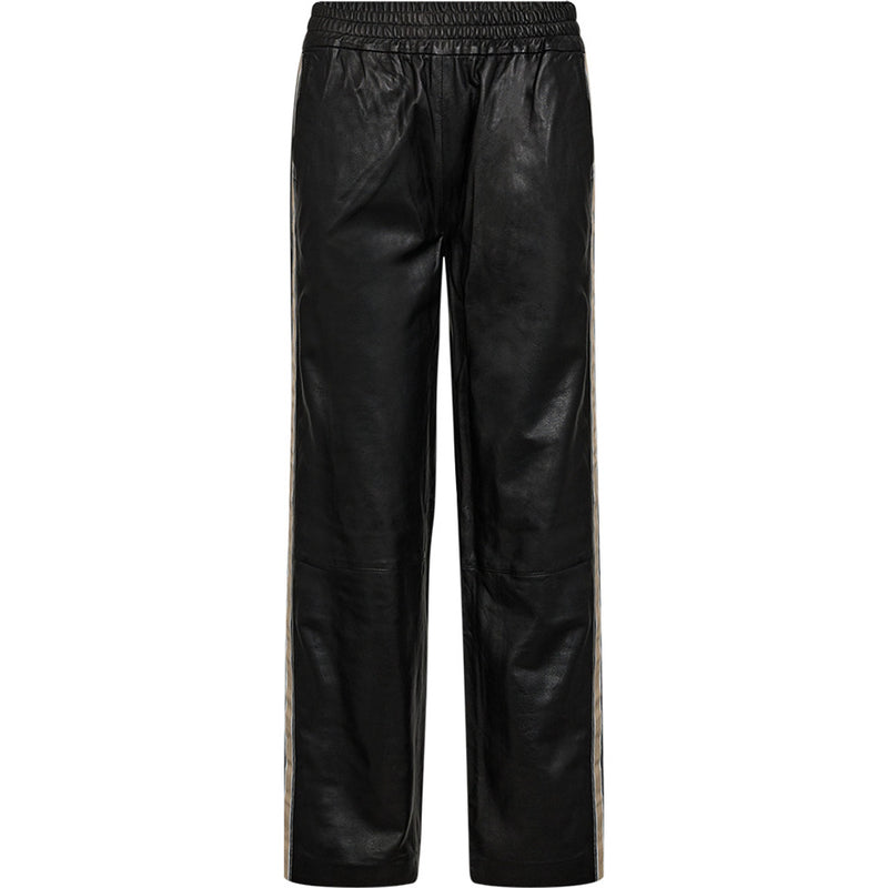 Depeche leather wear JuneDEP Loose Pants Pants 099 Black (Nero)