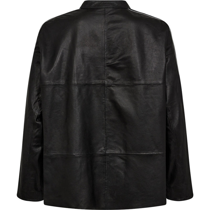 Depeche leather wear JuneDEP Shirt Shirts 099 Black (Nero)