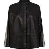 Depeche leather wear JuneDEP Shirt Shirts 099 Black (Nero)