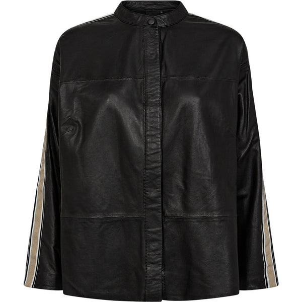 Depeche leather wear JuneDEP Shirt Shirts 099 Black (Nero)