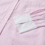 Depeche Clothing Katy striped shirt Shirts 319 Pink Striped