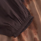 Depeche Clothing Kia blouse in the most beautiful print Blouse 269 Brown Printed