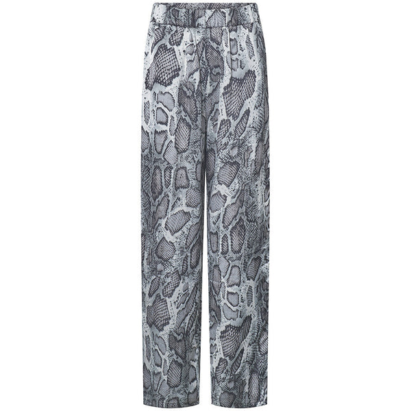 Depeche Clothing Kia pants in snakeprint Pants 280 Grey Snake