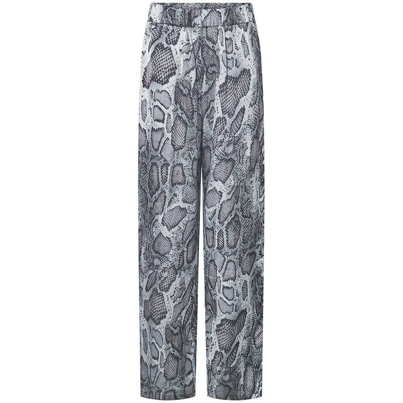 Depeche Clothing Kia pants in snakeprint Pants 280 Grey Snake