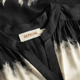 Depeche Clothing Kia top in the most beautiful print Shirts 232 Black Printed