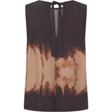 Depeche Clothing Kia top in the most beautiful print Tops 269 Brown Printed