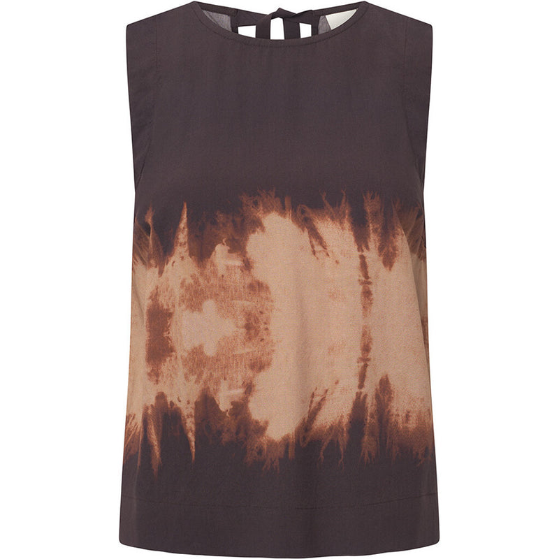 Depeche Clothing Kia top in the most beautiful print Tops 269 Brown Printed