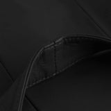 Depeche leather wear Kimmi suit vest in soft leather quality Vest 099 Black (Nero)