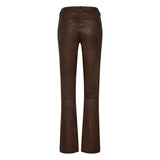 Depeche leather wear Kiri Boot Cut Leather Pants Pants 173 Chestnut