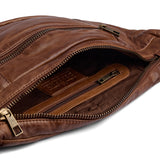 DEPECHE Large leather bumbag Bumbag 221 Chesterfield