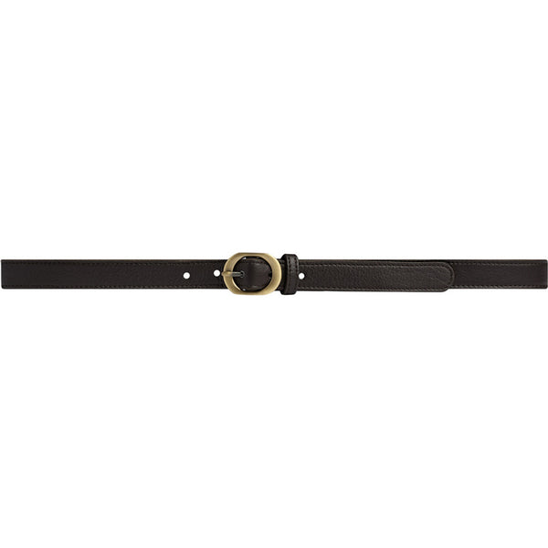 DEPECHE Leather belt Belts 033 Mocca