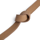 DEPECHE Leather belt Belts 156 Camel