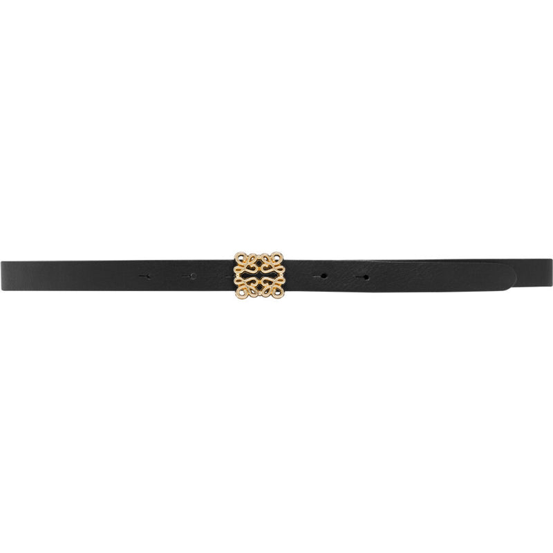 DEPECHE Leather belt with beautiful buckle Belts 099 Black (Nero)