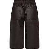 Depeche leather wear Leather bermuda shorts (HW) Shorts 008 Chocolate