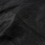 Depeche leather wear Leather bermuda shorts (HW) Shorts 099 Black (Nero)
