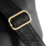 DEPECHE Leather bumbag in soft and nice quality Bumbag 099 Black (Nero)