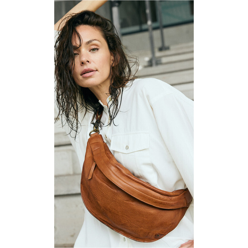 Leather look bum bag store