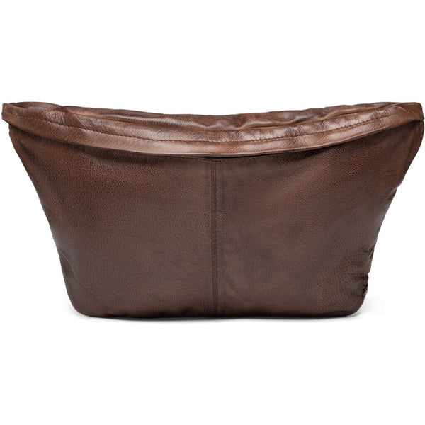 Oversize leather bumbag in high and soft quality / 13860 - Cognac – DEPECHE