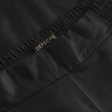 Depeche leather wear Leather pants with beautiful detail (HW) Pants 099 Black (Nero)