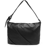 DEPECHE Leather shopper bag with knot detail Shopper 099 Black (Nero)