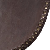DEPECHE Leather shoulder bag decorated with beautiful rivets Shoulderbag / Handbag 248 Vintage Brown