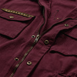 Depeche Clothing Lilly cargo jacket Jackets 279 Burgundy