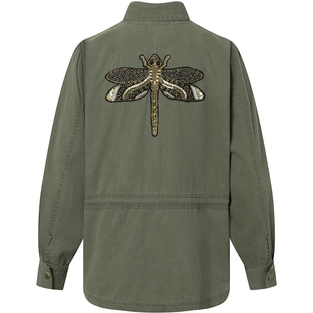 Lilly cargo jacket / 100062 - Khaki – DEPECHE