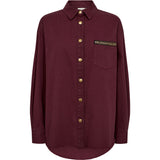 Depeche Clothing Lilly shirt Shirts 279 Burgundy