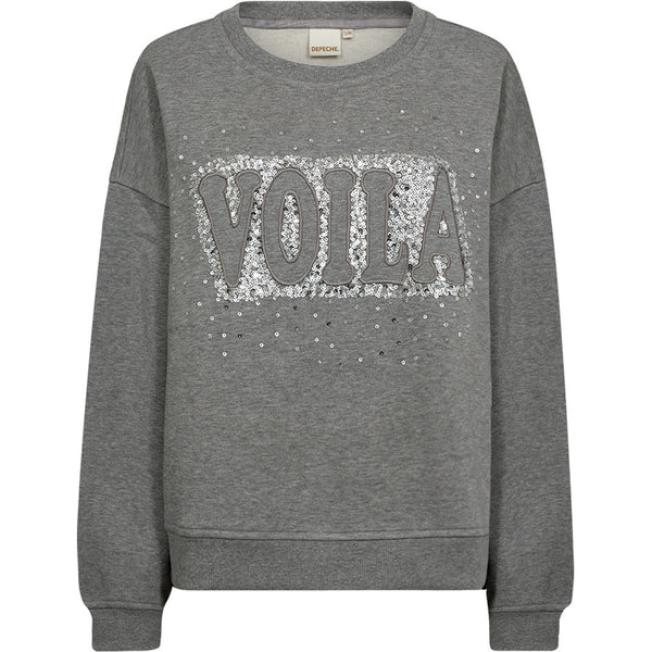 Depeche Clothing LiluDE Sweatshirt Sweat 282 Grey Melange