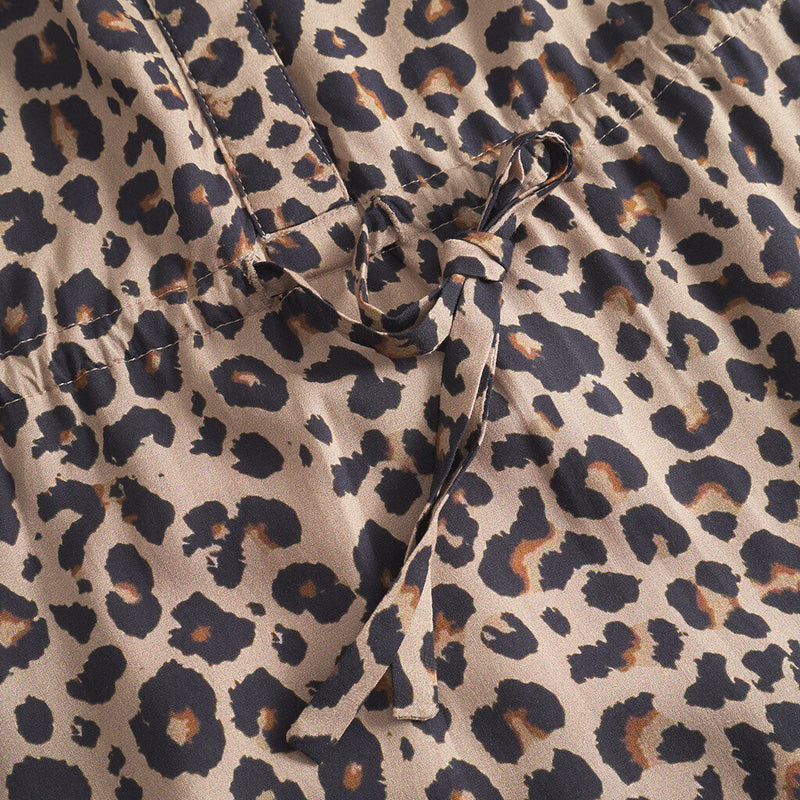 Depeche Clothing Lina leopard dress Dresses 261 Leopard Printed